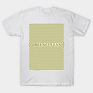GREEN & CLEAN SUSTAINABILITY T-Shirt